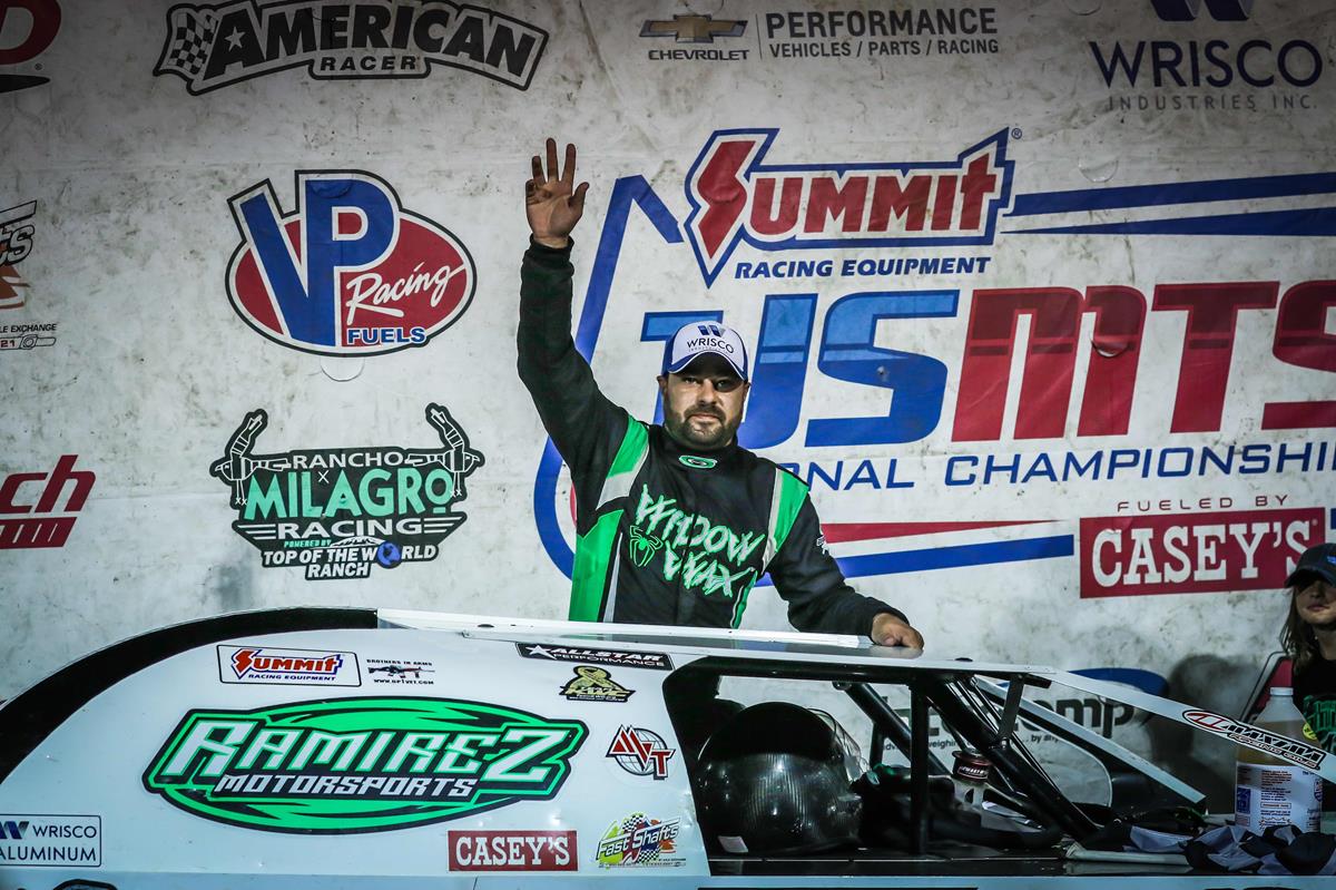 Ramirez stays patient, captures 11th annual Slick Mist Show-Me Shootout at Lucas Oil Speedway