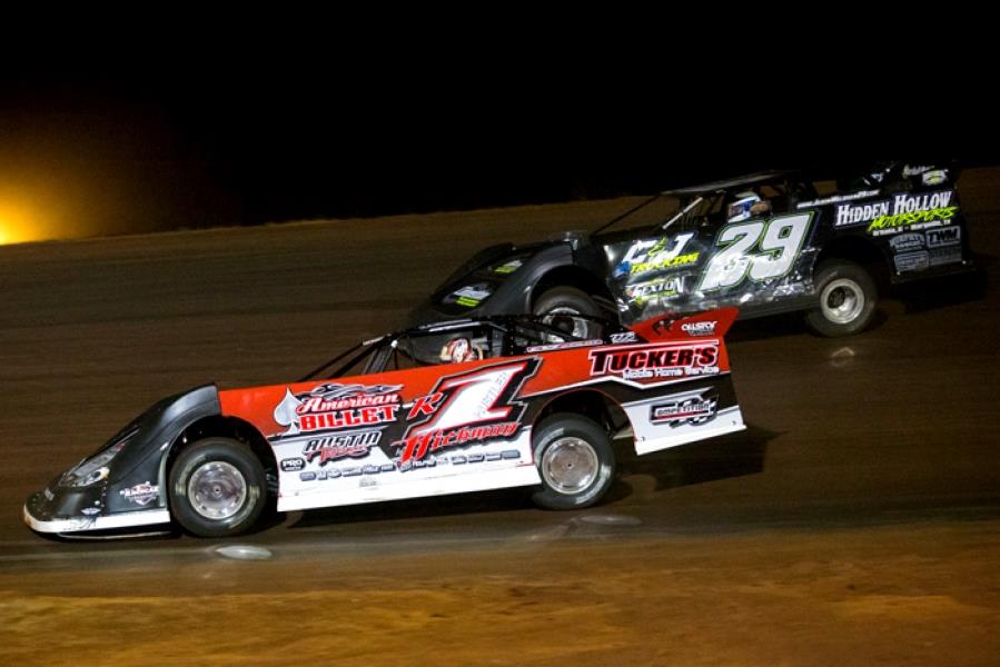 Riley Hickman Attends Cabin Fever 40 at Boyd's