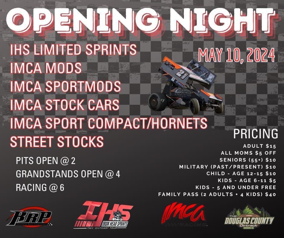 Opening day of the DCDT 2024 Season is here May 10,2024