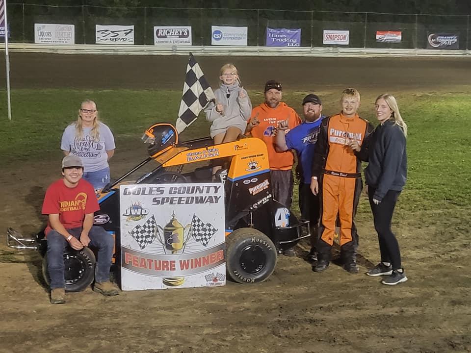 Romack, Ballinger, Lieb, Apple and Holden Top Friday Nights NOW600 Weekly Racing Action at Coles County Speedway