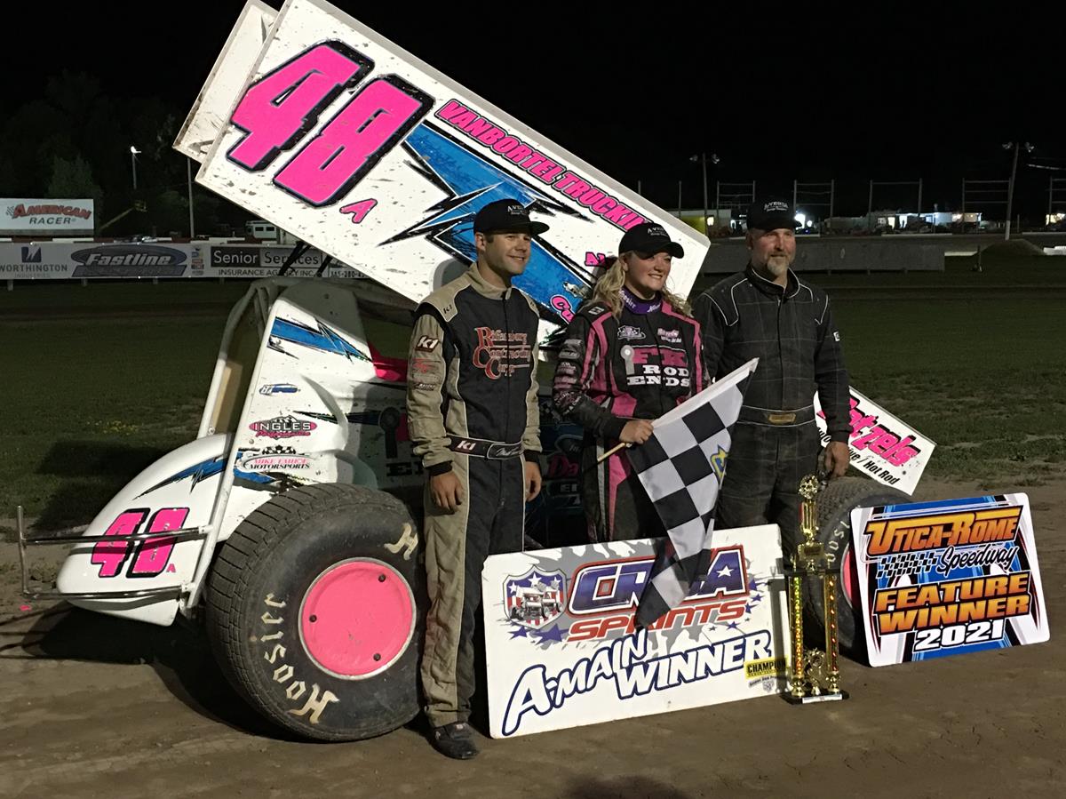 Alysha Bay Dominates CRSA Sprints For First Utica-Rome Victory