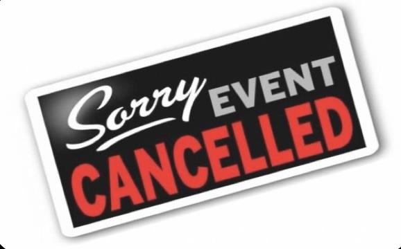 Soft Grounds & Projected Severe Weather Forces Cancellation