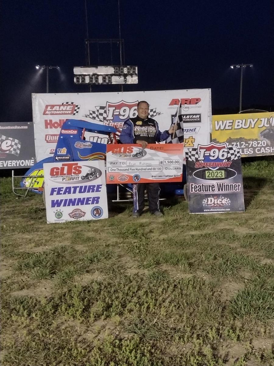 RUHLMAN WINS AGAIN, THIS TIME AT I-96 SPEEDWAY