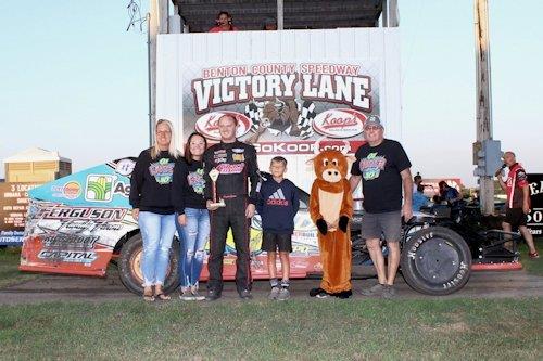 Carter cashes in on another big payday at Benton County Speedway