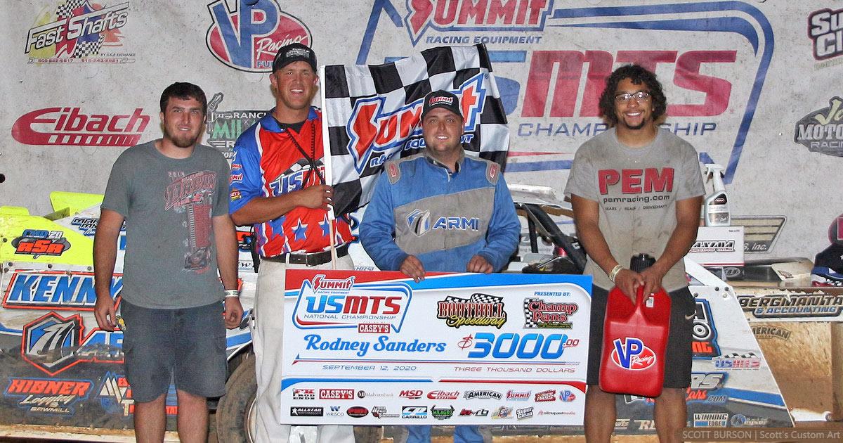 Sanders cruises to Boothill checkers in I-20 Showdown