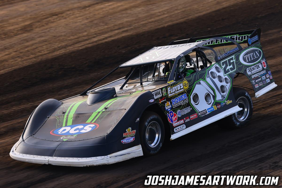 Lincoln Speedway (Lincoln, IL) – Castrol FloRacing Night in America – Illinois Speedweek – May 11th, 2023. (Josh James Artwork)