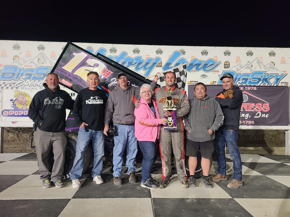 Channin Tankersley Captures ASCS Frontier Region Win At Big Sky Speedway
