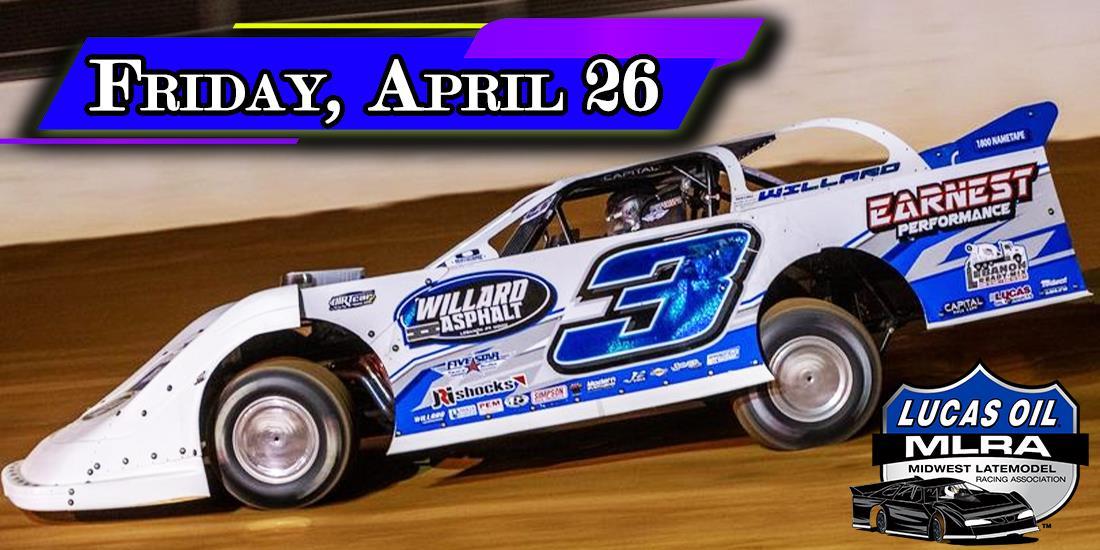 Callaway Raceway to Welcome Midwest Late Model Racing Association Friday, April 26th