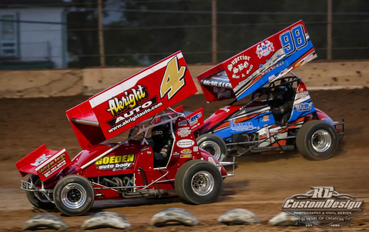 Pokorski registers third 2023 MSA podium showing at Plymouth Dirt Track