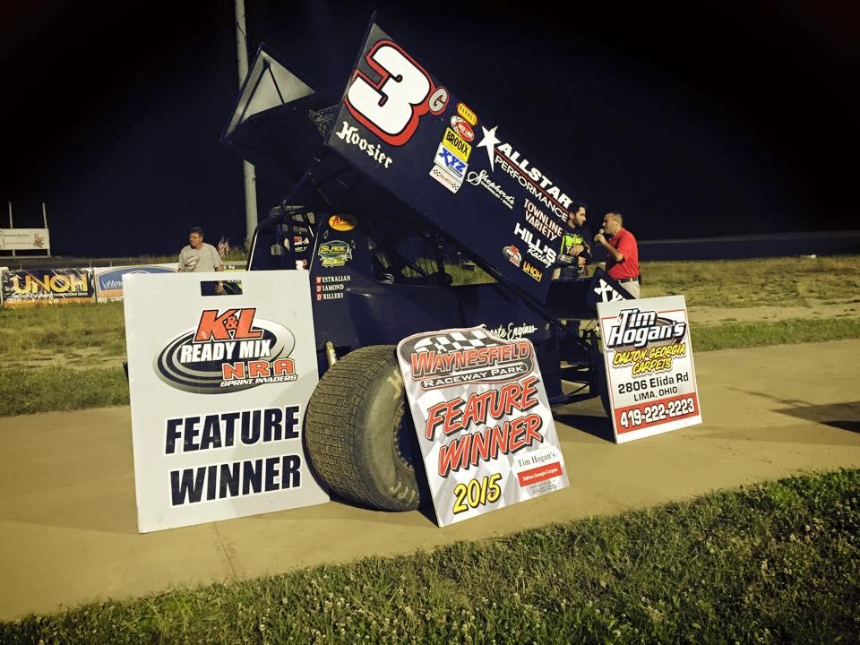 McFadden wins Waynesfield Raceway Park 7/4/15
