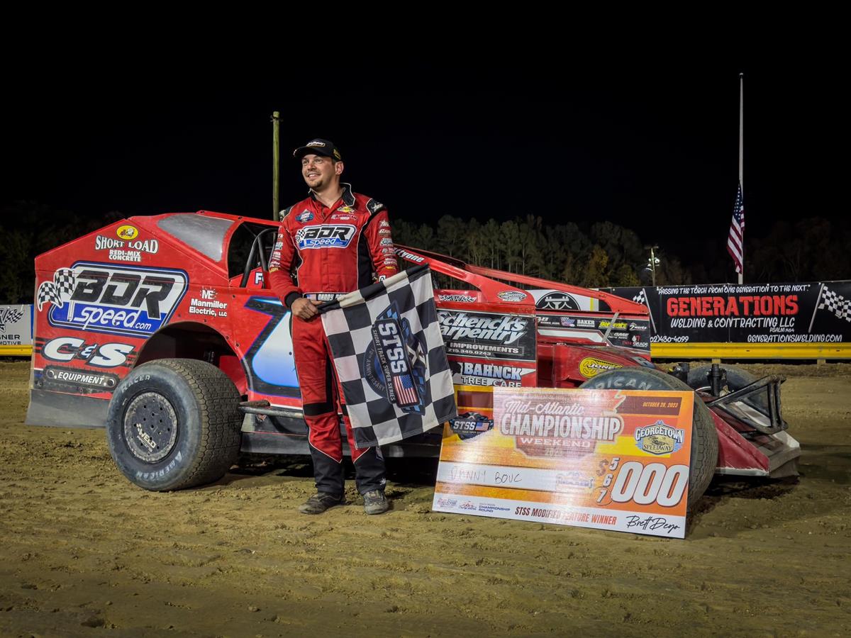 Finally, Danny Bouc Wins STSS Main Event; Eckert Tops Super Late Models