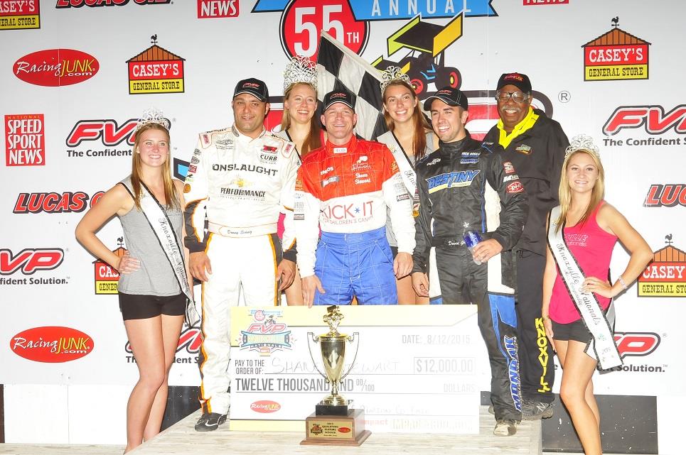 Shane Stewart Tops RacingJunk.com Qualifying Night at the FVP Knoxville Nationals!