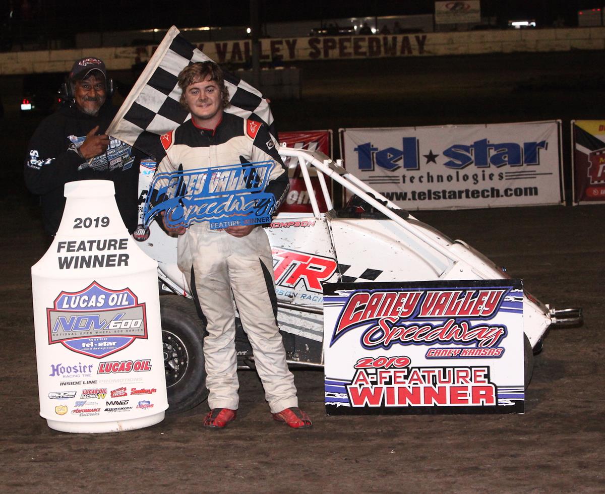Thompson, Starnes and Timms Post Border-Town Showdown Wins During Lucas Oil NOW600 Series Competition at Caney Valley Speedway