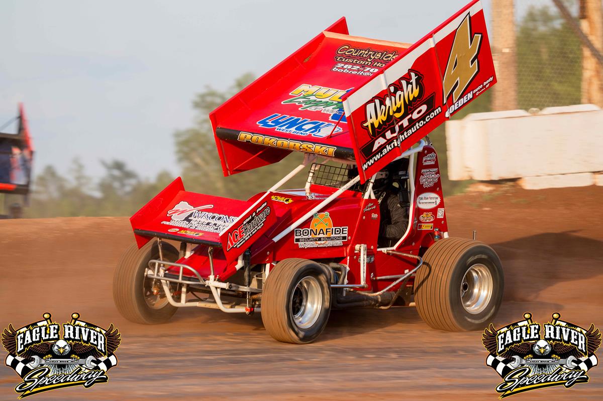 Alex Pokorski keeps it steady in MSA Eagle River Speedway return