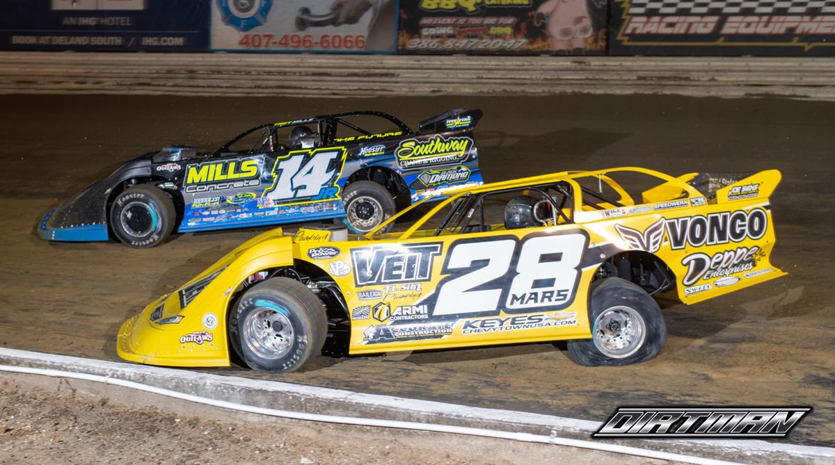 Volusia Speedway Park (Barberville, FL) – World of Outlaws Late Model Series – Sunshine Nationals – January 20th-22nd, 2022. (Dirtman Photography)