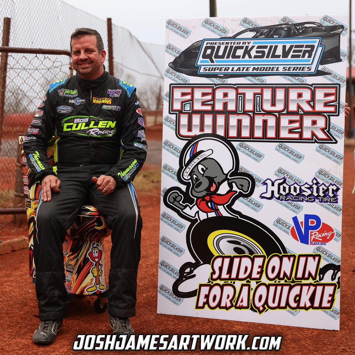 Clarksville Speedway (Clarksville, TN) – Tuckassee Toilet Bowl Classic – March 10th-11th, 2023. (Josh James Artwork)