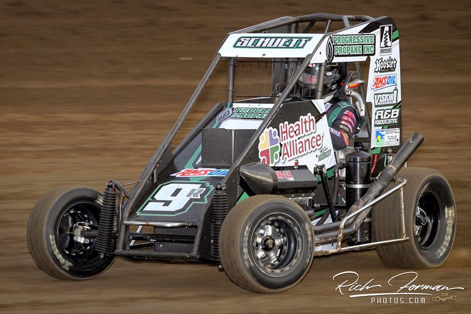 Schuett opens 2018 season with promising night one at Kokomo Grand Prix; Mother Nature claims night two