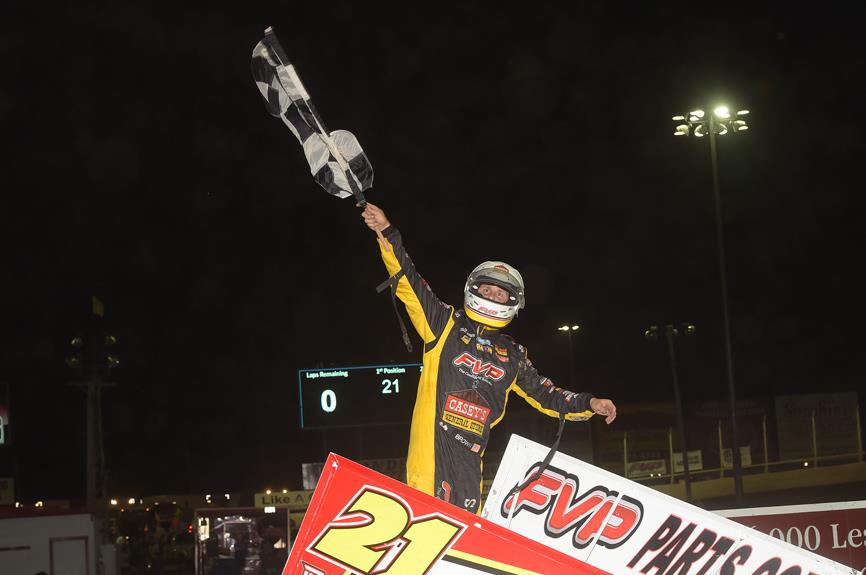 Brian Brown Breaks Through at Huset’s for First FVP National Sprint League Win!