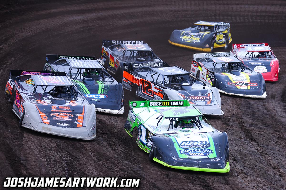 Fairbury Speedway (Fairbury, IL) – MARS Late Model Championship – April 29th, 2023. (Josh James Artwork)
