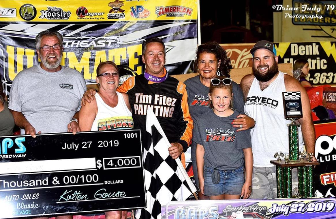Rick Eckert Wins Creekside Auto Sales Smokey Frye Classic At BAPS