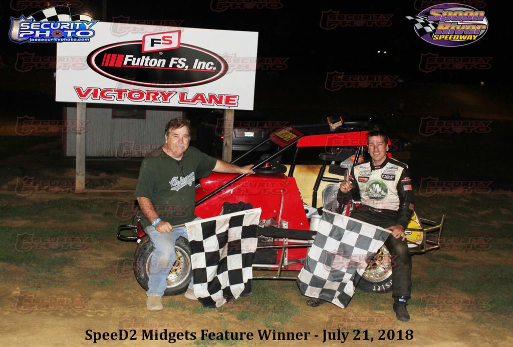Murphy Scores USAC/IMRA Win at Spoon River Speedway!