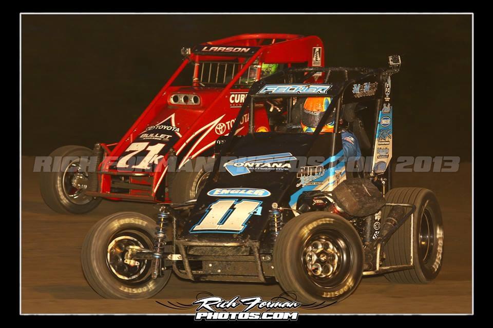 Felker Ends Successful Season 2nd in POWRi, 8th in USAC Standings