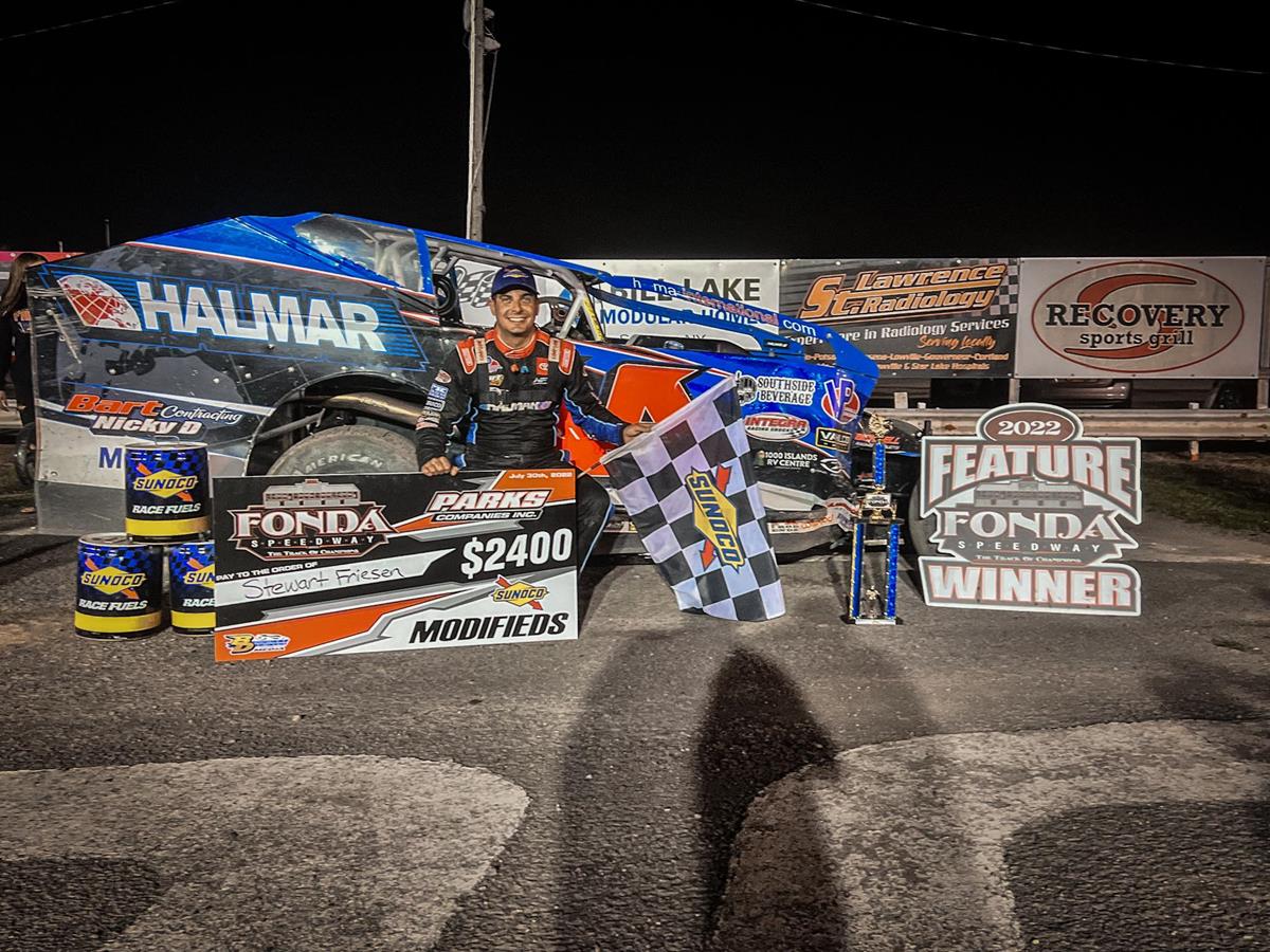 FRIESEN WINS FIFTH OF THE 2022 SEASON AND THE 84TH OF HIS CAREER AT FONDA
