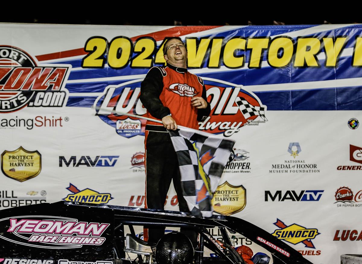 Gillmore earns USRA B-Mod feature win in Lucas Oil Speedway Weekly Series opening-night headliner