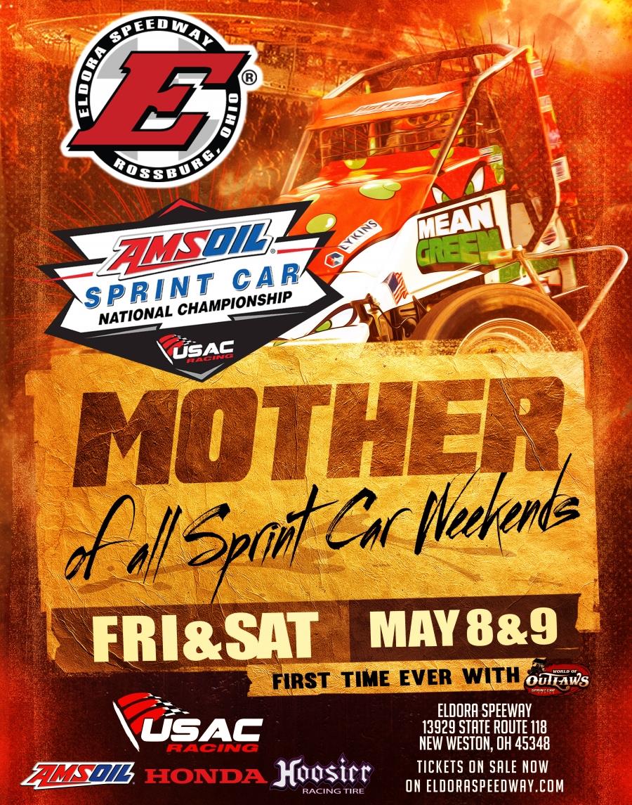 Historic USAC/WoO "Doubleheaders" Friday, Saturday at Eldora