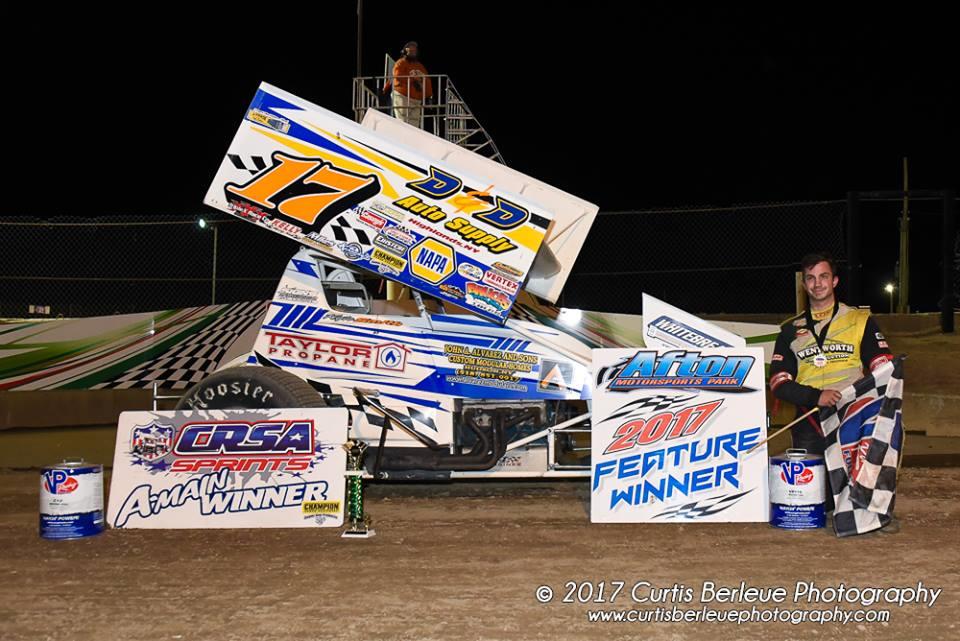 CRSA Champ Kyle Smith Parks it at Afton Motorsports Park