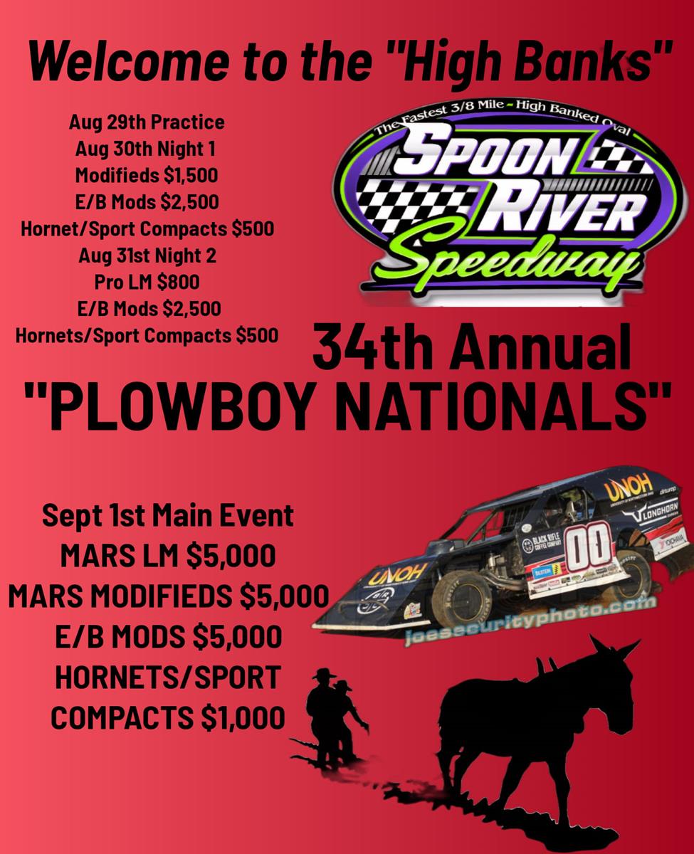 Plowboy Nationals Weekend kicks off tonight!