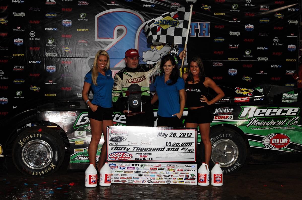 Jimmy Owens Wins Second Straight DART Show-Me 100 at Lucas Oil Speedway