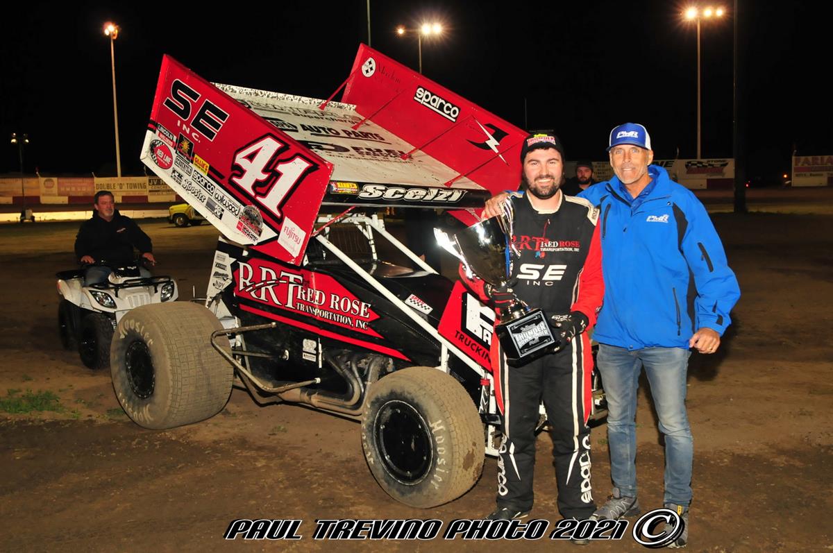Dominic Scelzi Sweeps Kings of Thunder Weekend at Thunderbowl