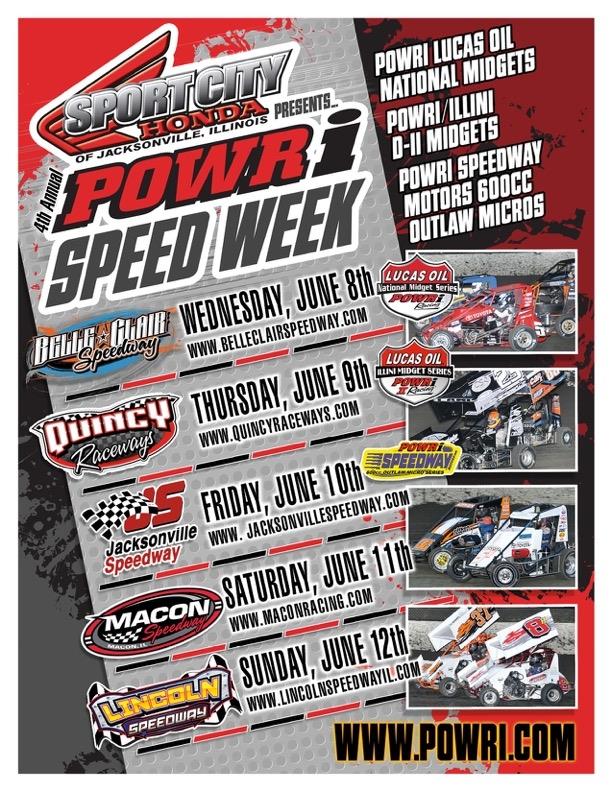 2016 POWRi Illinois SPEED Week