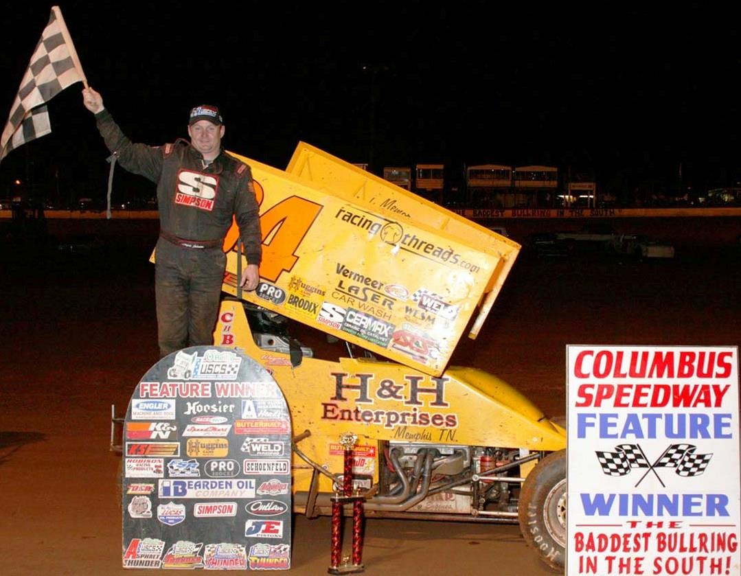 Wayne Johnson captures O'Reilly USCS Lucas Oil Showdown race #1 at Columbus