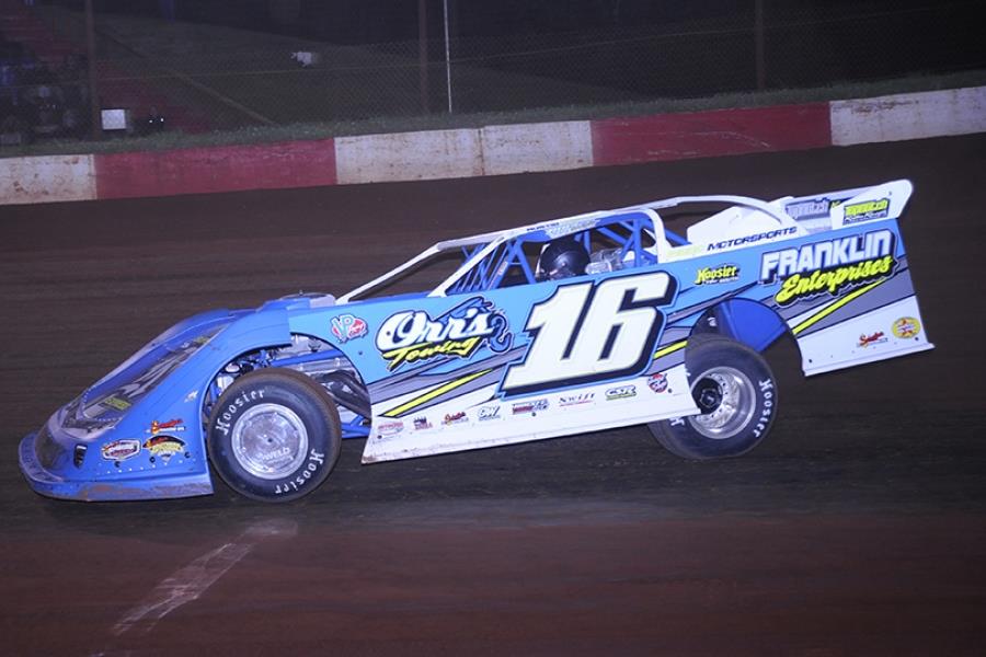 Horton breaks while leading at Rome Speedway; Third-place finish at Dixie