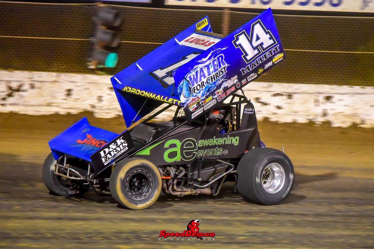 Mallett Fills Up Notebook During Rookie Season on ASCS National Tour