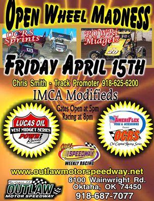 Outlaw Motor Speedway and I-30 Speedway on Tap for this Weekend