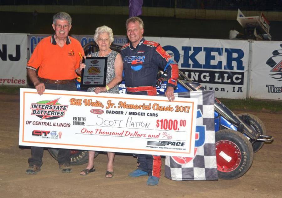 Hatton scores Badger Midget win at LaSalle