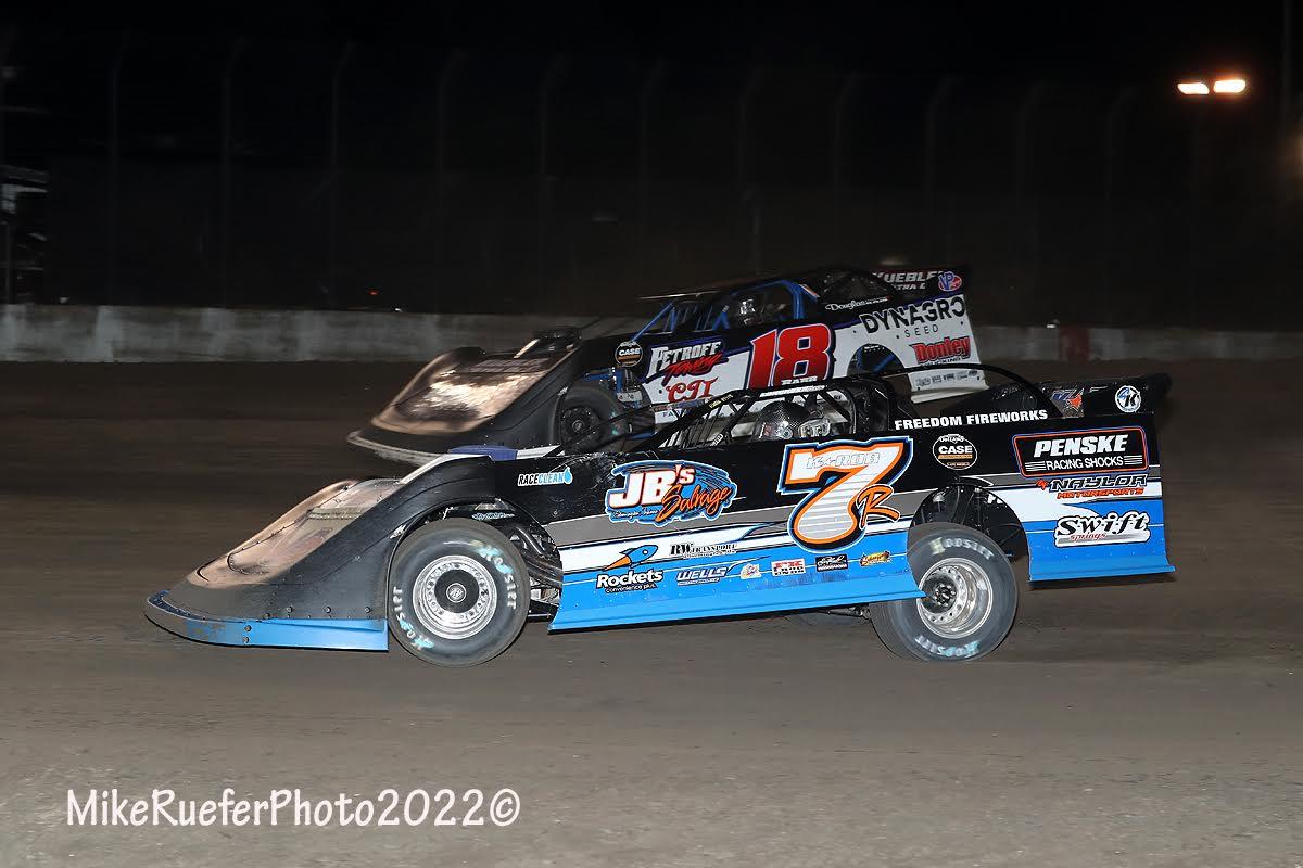 Davenport Speedway (Davenport, IA) – World of Outlaws Case Late Model Series – Quad Cities 150 – August 25th-27th, 2022. (Mike Ruefer photo)