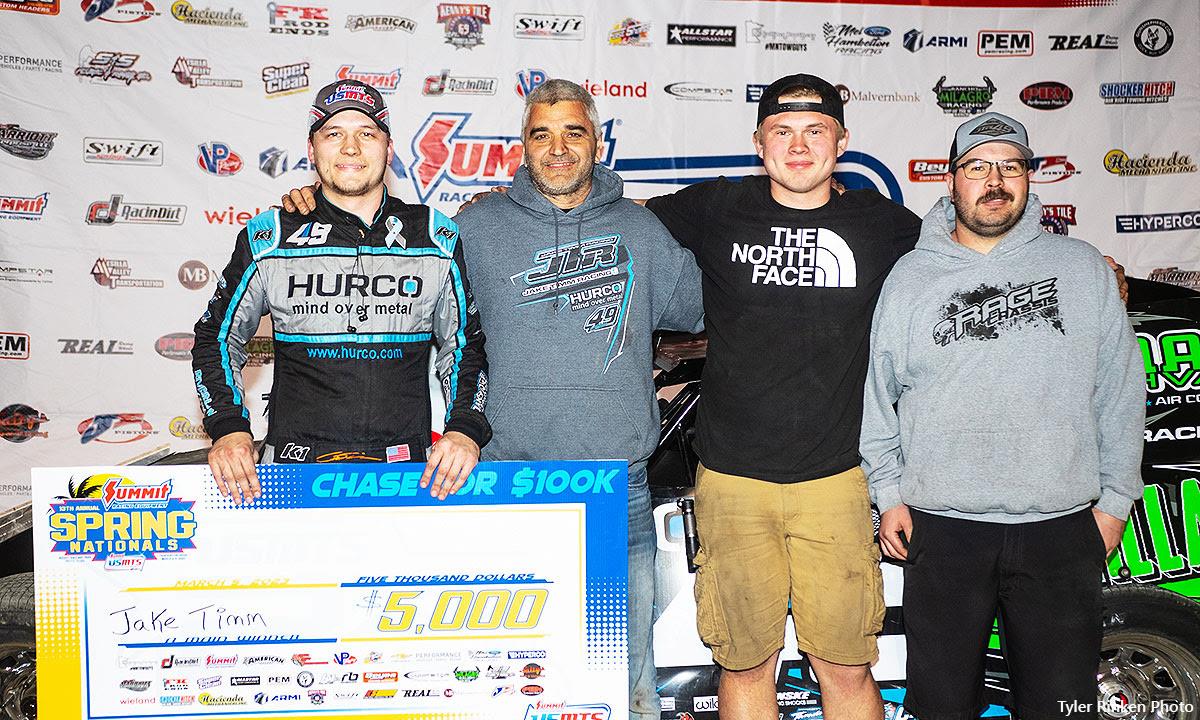 Timm scores Sunday USMTS win at Rocket