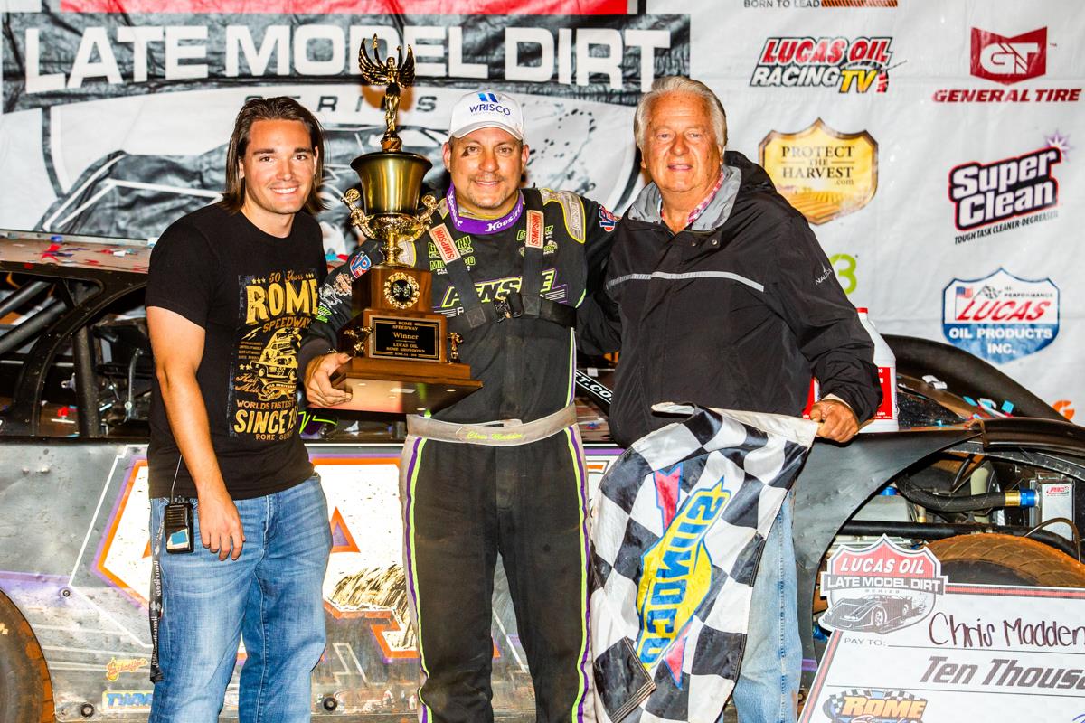 Rome Showdown Goes to Chris Madden