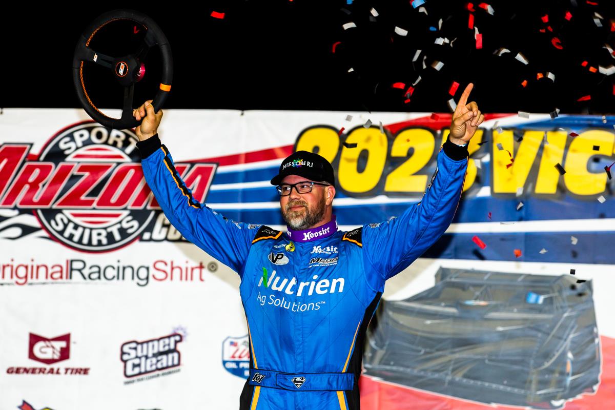 Davenport Doubles Down at Lucas Oil Speedway