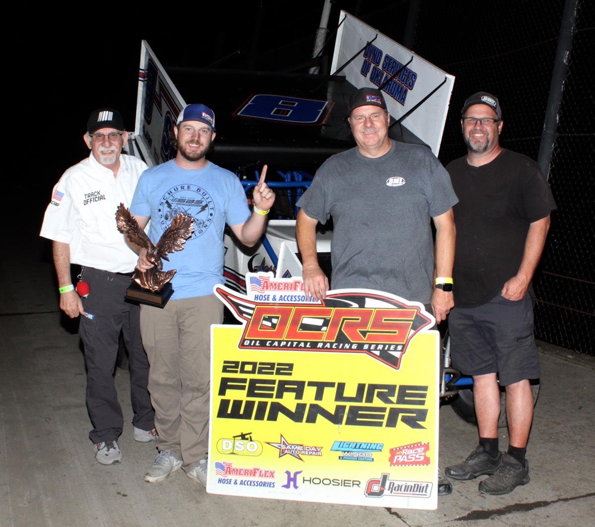 Sewell continues his success at Salina Highbanks Speedway