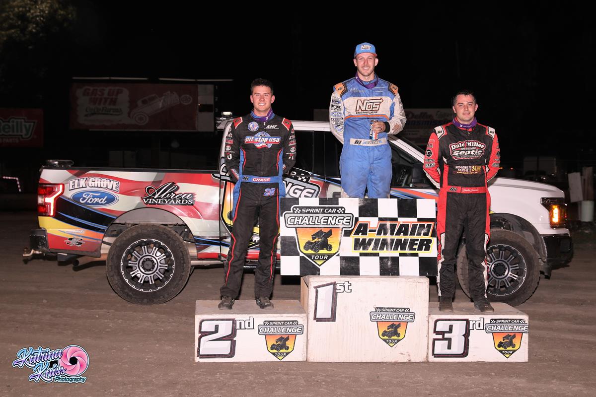 Golobic Wins Sprint Car Challenge Race At Antioch Speedway
