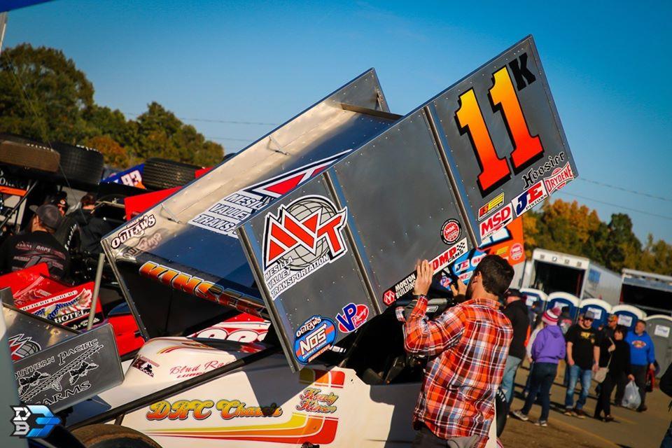 Kraig Kinser Rallies to Sixth-Place Finish During Season Finale