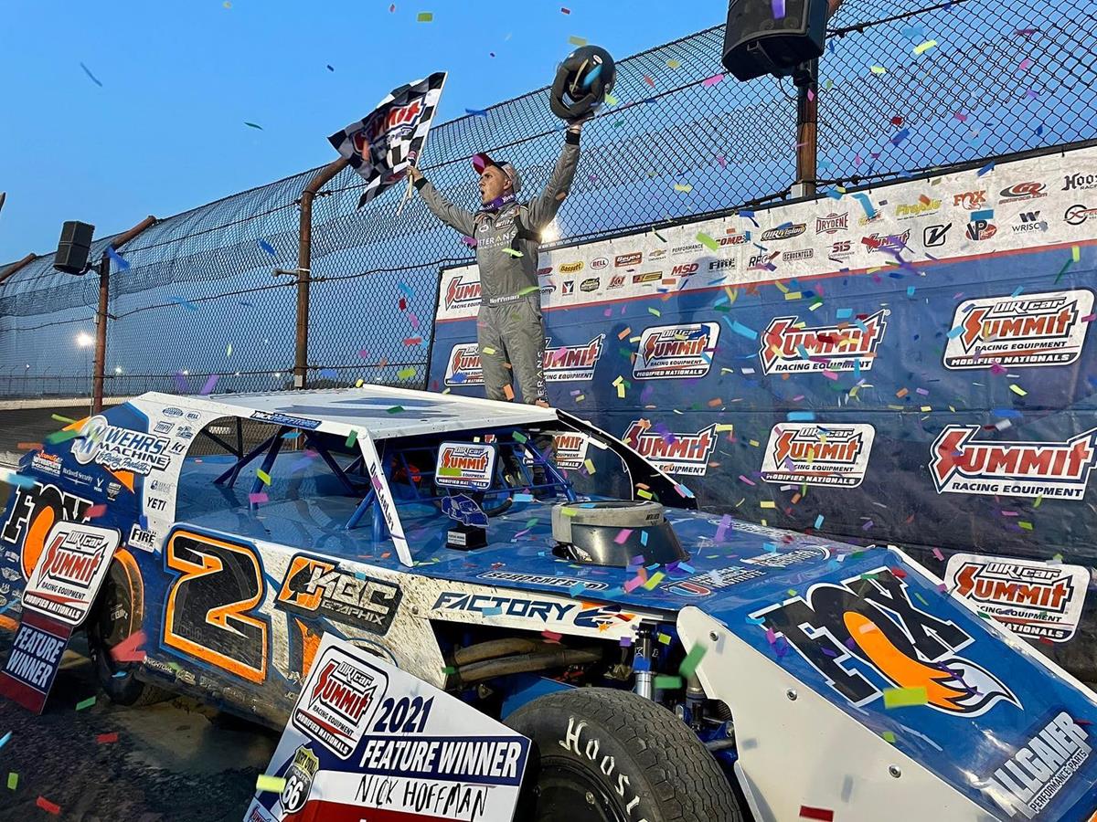Hoffman back to victory lane with Modified Nationals