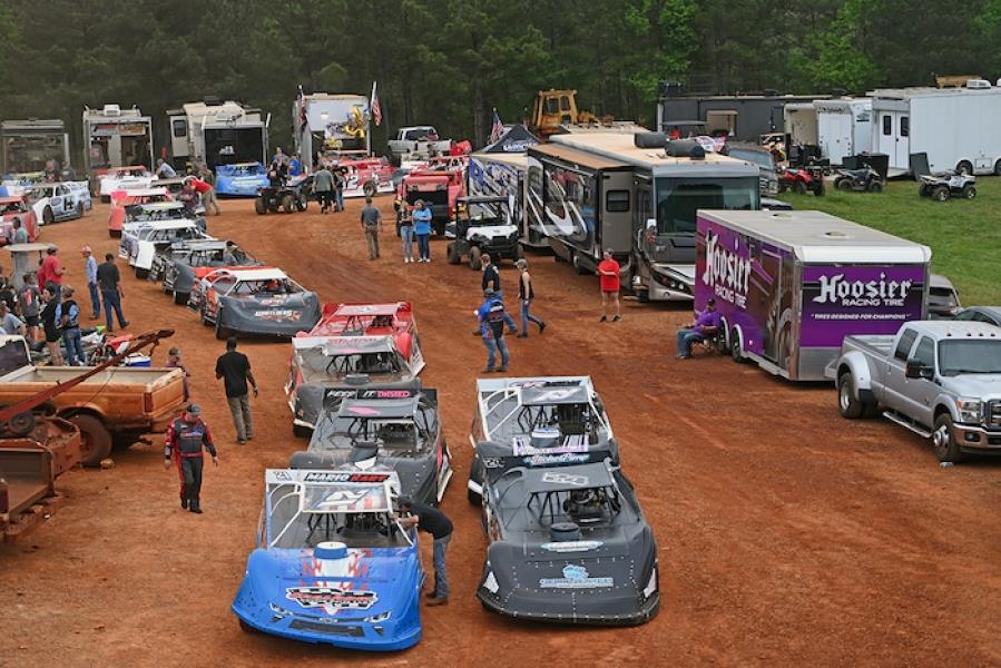Rome Speedway (Rome, GA) – Crate Racin’ USA – Thunder in the Mountain – April 15th, 2023. (Brian McLeod photo)