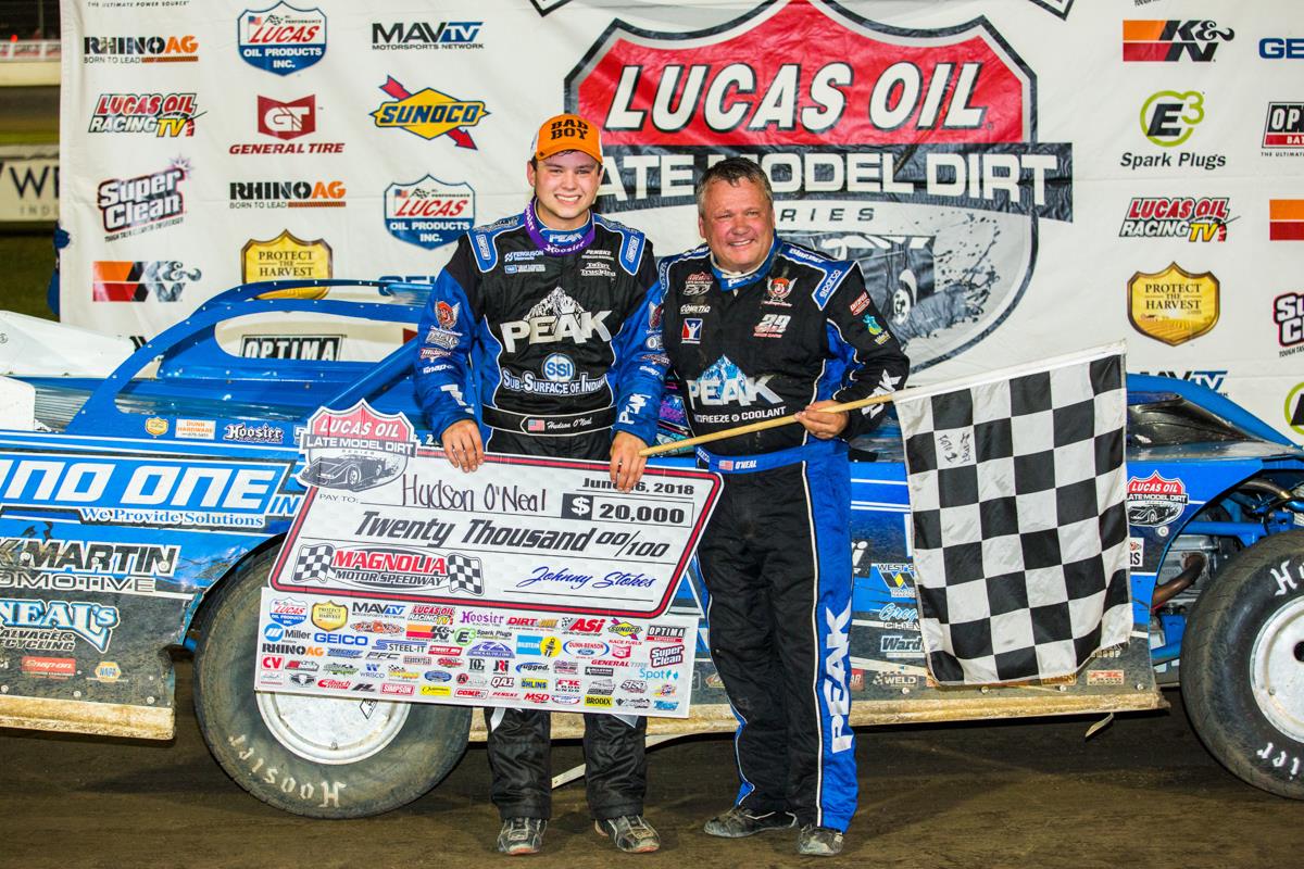 Hudson O’Neal Earns First Lucas Oil Win