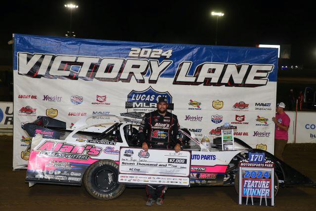 Gustin Goes Wire-To-Wire For K.C. Cup Victory At I-70 Speedway